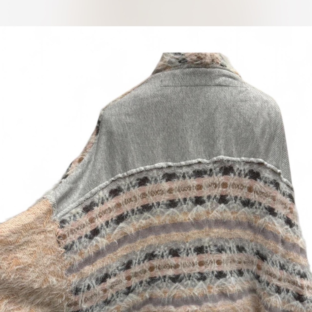 Free People Multicolor Fuzzy Cardigan - Picture 2 of 7